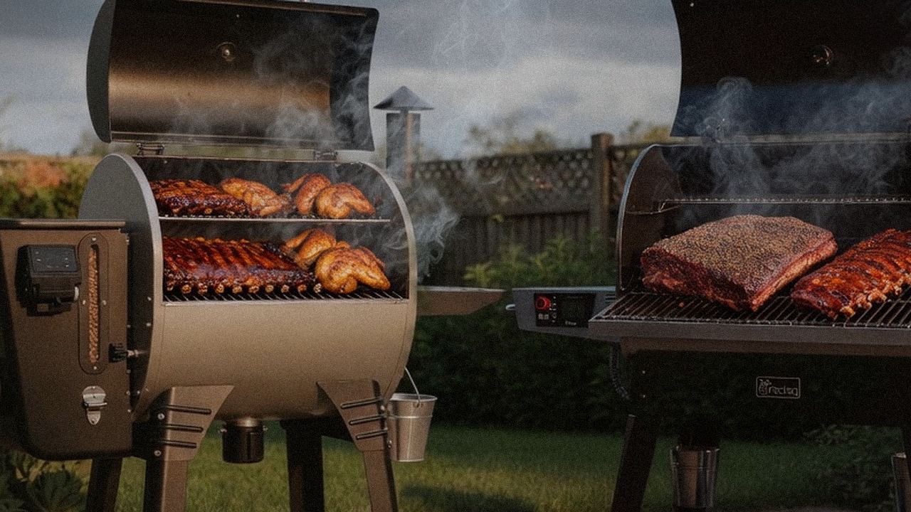 Scoreboard of Camp Chef Woodwind Pro vs recteq Flagship 1600 fights from verified specs