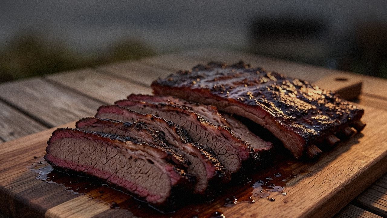 Finished cook results from the Green Mountain Grills Trek and Yoder Smokers YS640s test