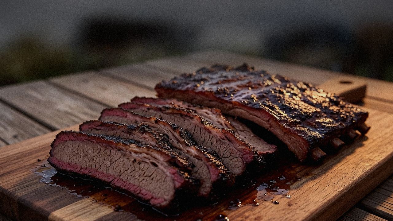 Finished cook results from the recteq Flagship 1600 and Green Mountain Grills Peak test