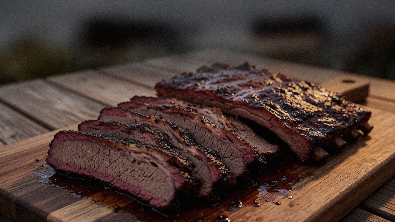 Finished cook results from the recteq Flagship 1600 and Traeger Ironwood test