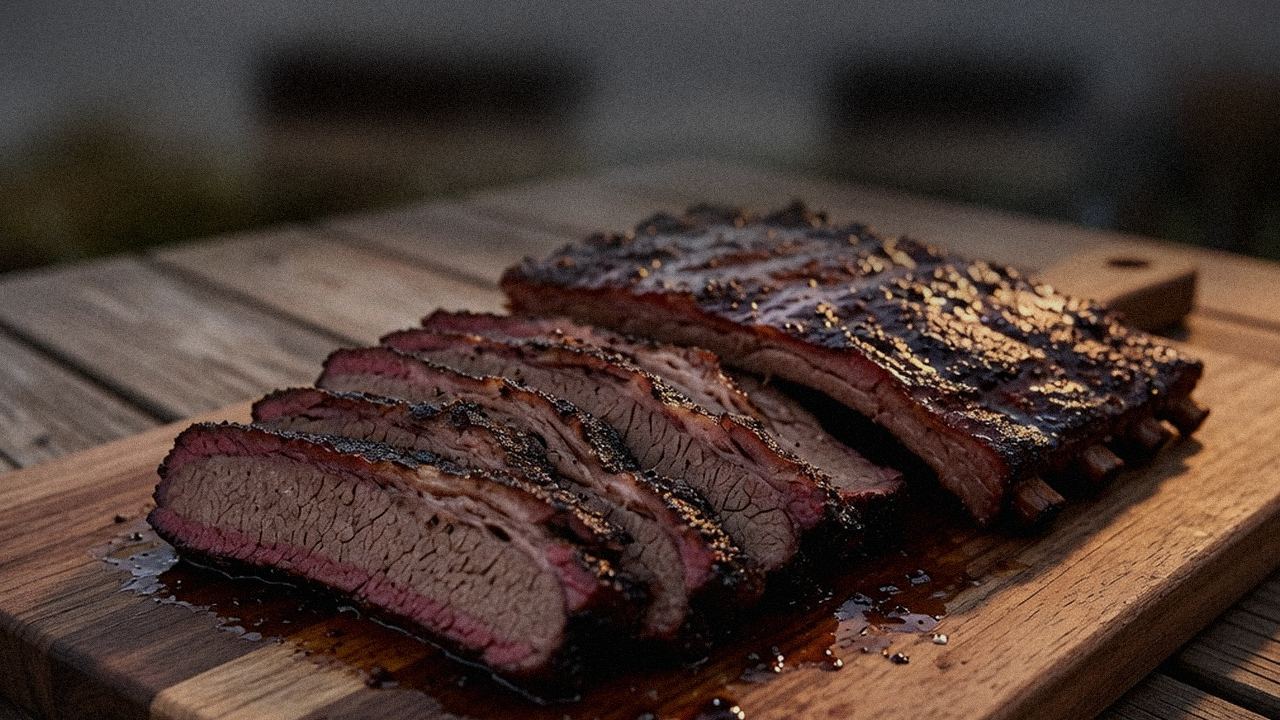 Finished cook results from the Traeger Ironwood and Yoder Smokers YS640s test