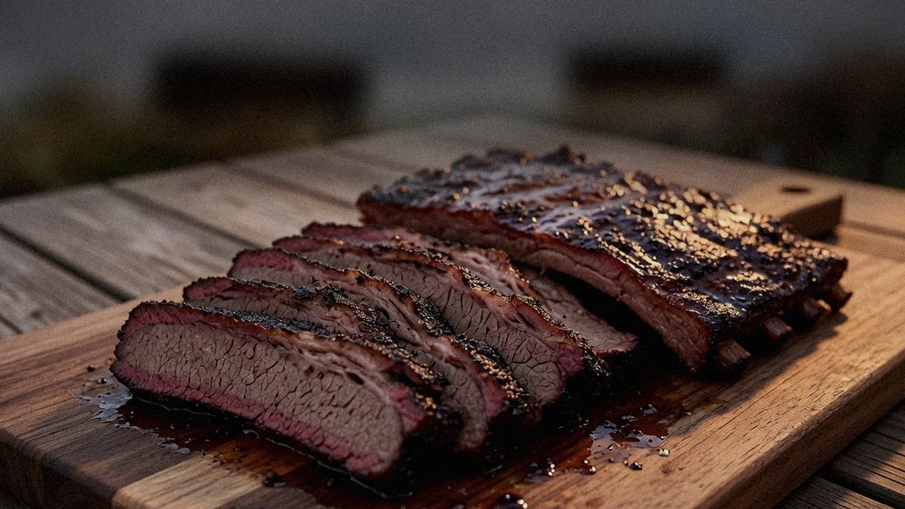 Finished cook results from the Weber Searwood XL 600 and Pit Boss Navigator 850 test