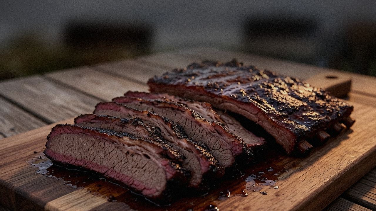 Finished cook results from the Weber Searwood XL 600 and Yoder Smokers YS640s test